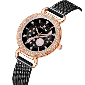 

2020 REWARD Brand Women's Watch Luxury Diamonds Waterproof Women Watch Women Relogio Feminino Ladies Watch Reloj Mujer Clock