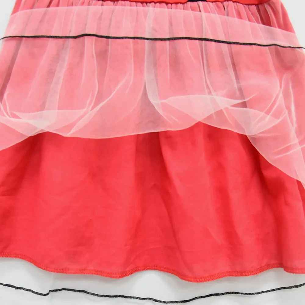 Платья в горошек с принтом «Леди Жук»; костюмы для малышей; вечерние платья принцессы на Хэллоуин для девочек; детские летние платья; roupas infantis menina vestidos