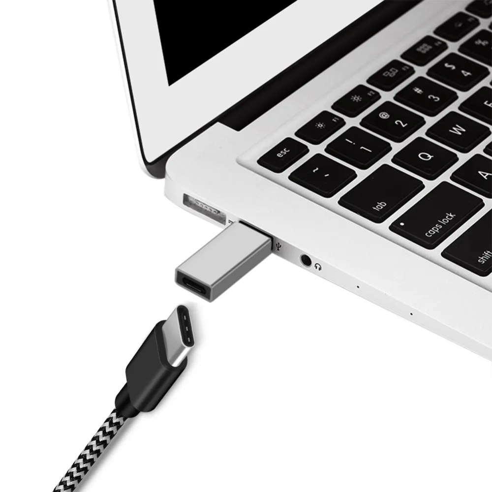 USB 3,1 type-C адаптер USB 3,0 папа-USB-C Женский адаптер конвертер для Macbook huawei P9 Xiaomi 4C Nexus 5X6 P