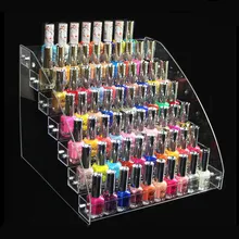 31X31X25cm 7 Tiers Makeup Cosmetic Clear Acrylic Organizer Lipstick Jewelry Display Stand Holder Nail Polish Rack Chic Gift