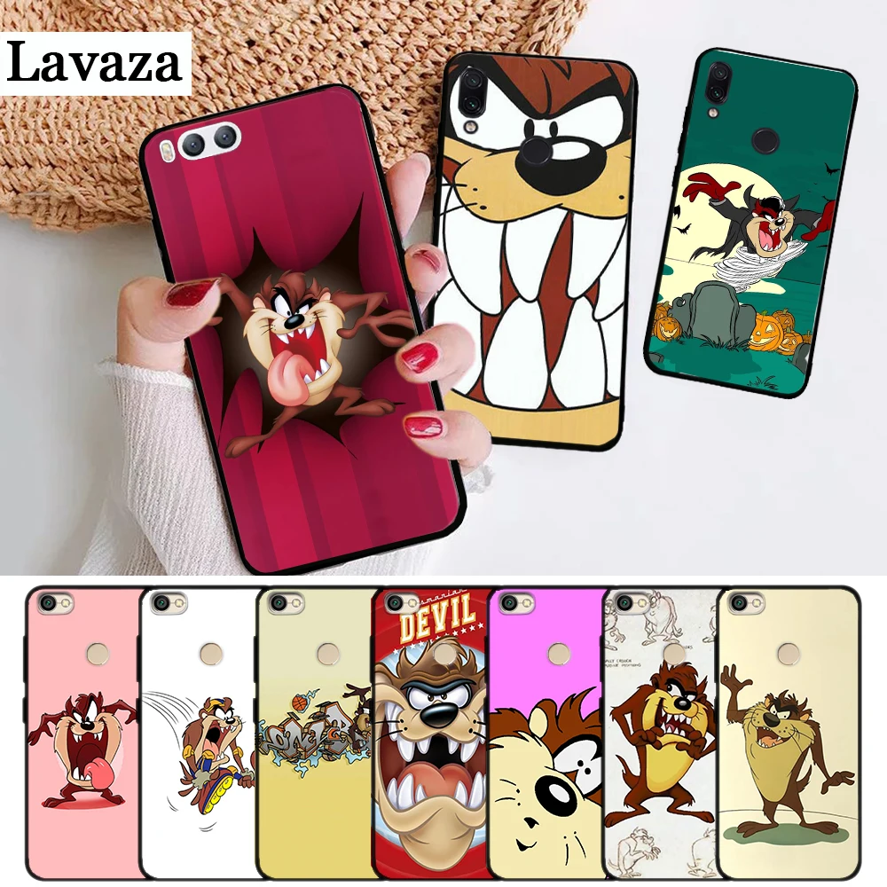 Силиконовый чехол Lavaza Looney Tunes тасманианский дьявол для Xiaomi Redmi 4A 4X 5 5A 6 6A 7 7A 8 8A K20 Pro