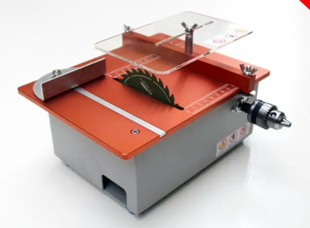 

Aluminum Micro Table Saw DIY Mini Cutter Acrylic Wood PCB Cutting machine