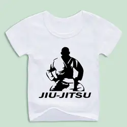 Детская джиу-джитсу Дизайн футболка для мальчиков и девочек высокое качество пользовательские печатные Топы корректирующие для уличной