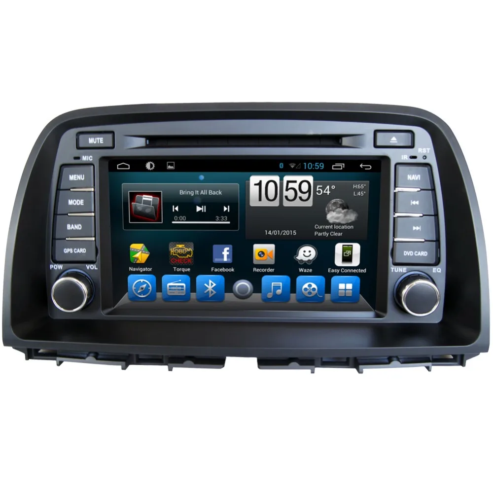 8 &quotHD 1024*600 четырехъядерный Android 6 0 Автомобильный DVD Радио GPS навигационный плеер
