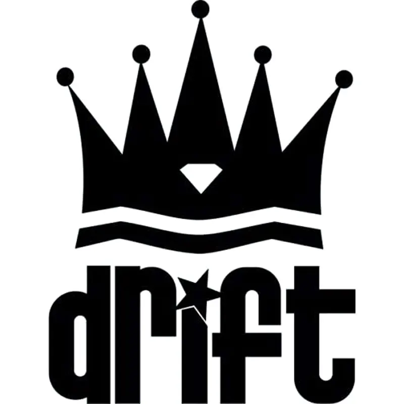 5 8CM 7 6CM Drift King  Decal Sticker  Car  Accessories Funny 