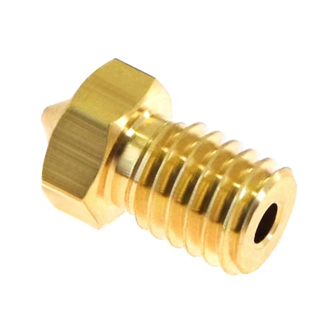 

5 pcs 3D Printer Parts V5 V6 M6 threaded Nozzle 0.2 0.25 0.3 0.4 0.5 0.6 0.8 1.0mm for 1.75mm 3.0mm filamnet Full Metal E3D