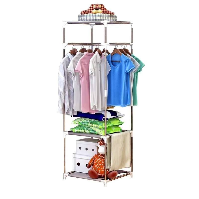 

Clothes Hanger Coat Rack Floor Hanger Storage Wardrobe Clothing Drying Racks porte manteau kledingrek perchero de pie
