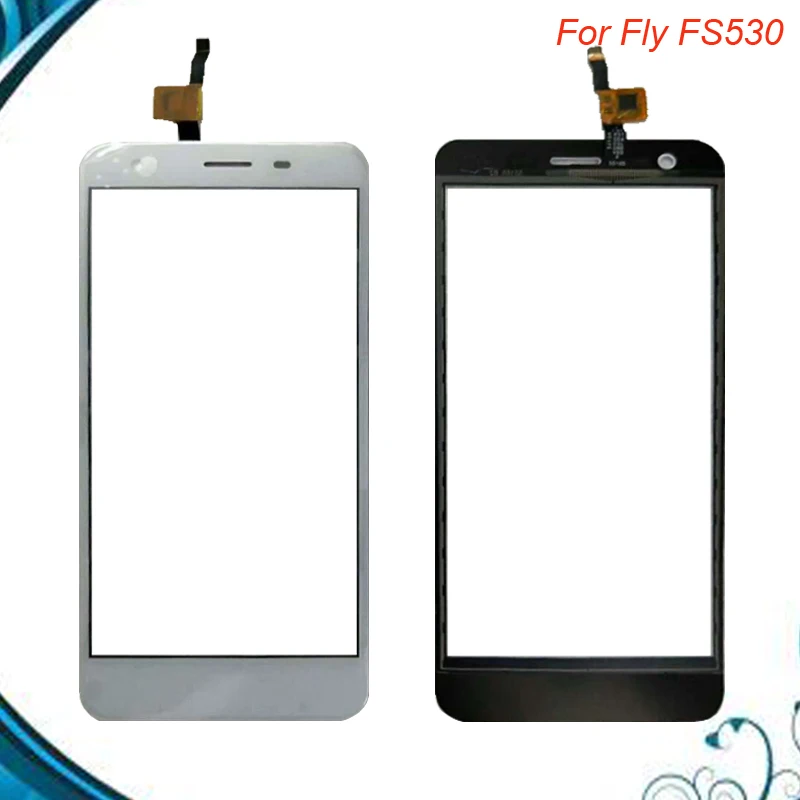 Высококачественный сенсорный экран дигитайзер для Fly FS530 FS 530 Датчик Переднее