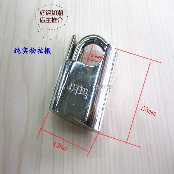 

55*43mm stainless steel padlock/anti-theft lock/copper padlock/quality padlock