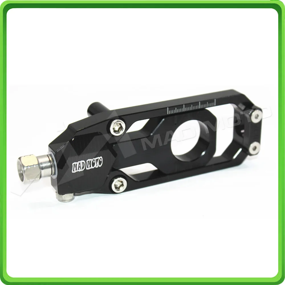 Motorcycle Chain Tensioner Adjuster fit for KAWASAKI Ninja ZX6R ZX-6R ZX 636 ZX636 2013 2014 2015 2016 Black (8)