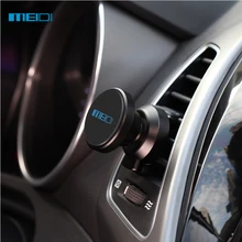 New MEIDI Magnetic Mobile Phone Holder for iPhone 6S 7 Car Air Vent Mount stand Metal Smartphone car holder