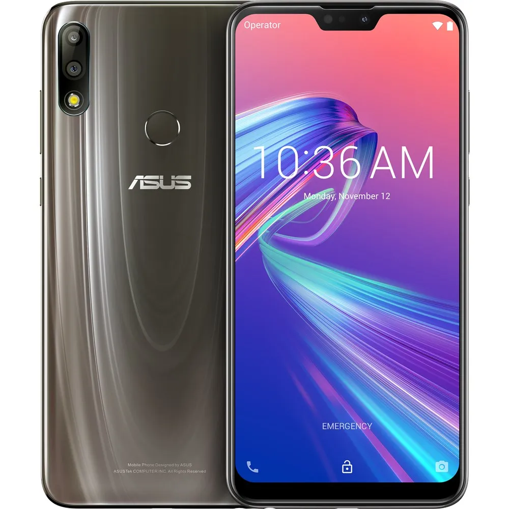 Cosmic Titanium Глобальная версия Asus ZenFone Max Pro(M2) смартфон 6," FHD+ Snapdragon 660 4 ГБ ОЗУ 5000 мАч разблокировка лица Мобильный телефон android - Цвет: Cosmic Titanium