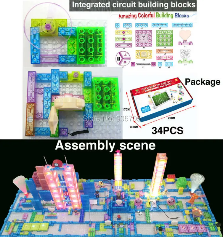 

115 projects snap circuits smart electronic kit integrated circuit building blocks experiments educational fun Science kids toys
