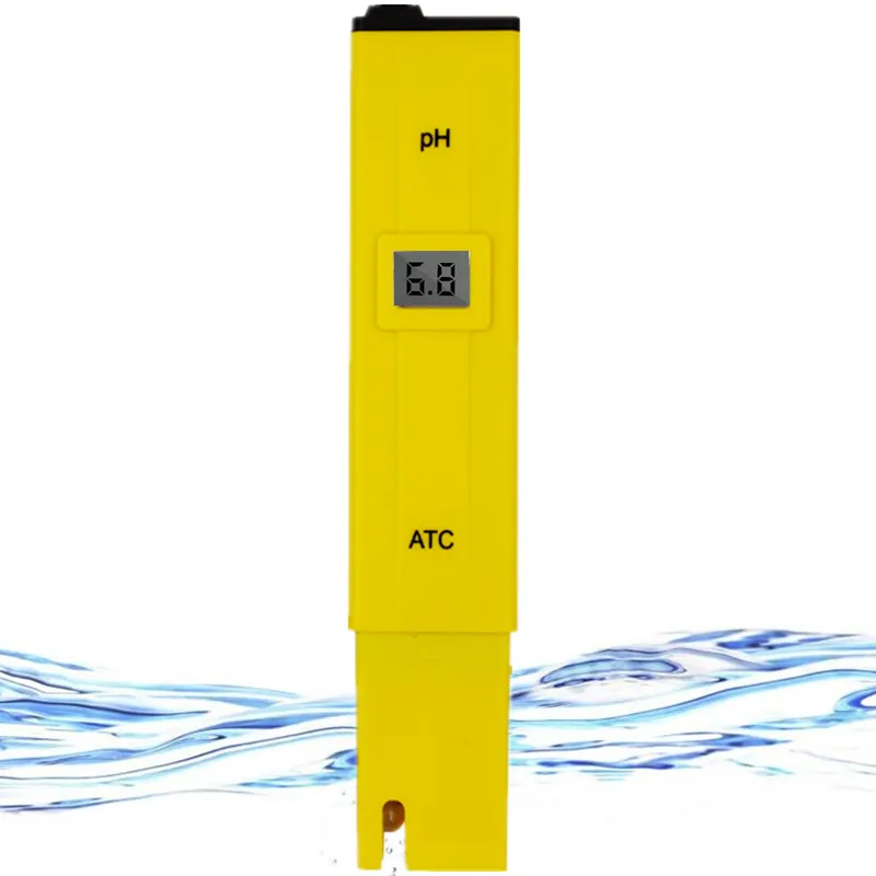 10 шт. Карманный ЖК-Цифровой PH 0-14 тестер метр ручка Тип Аквариум PH бассейн воды измерения с ATC скидка 30