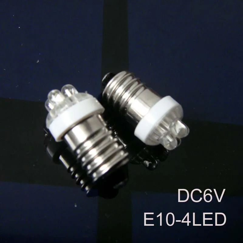 

High quality 6v E10 led Indicator light,E10 led bulb 6.3v E10 led Instrument Lights free shipping 12pcs/lot