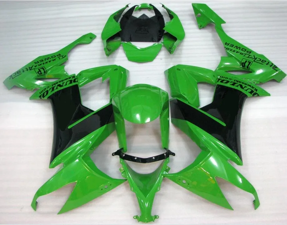4 подарки Новые горячие продажи ABS Полный комплект обтекателя подходит для Kawasaki Ninja ZX-10R ZX10R 2008 2009 2010 08 09 10 Обтекатели набор JP