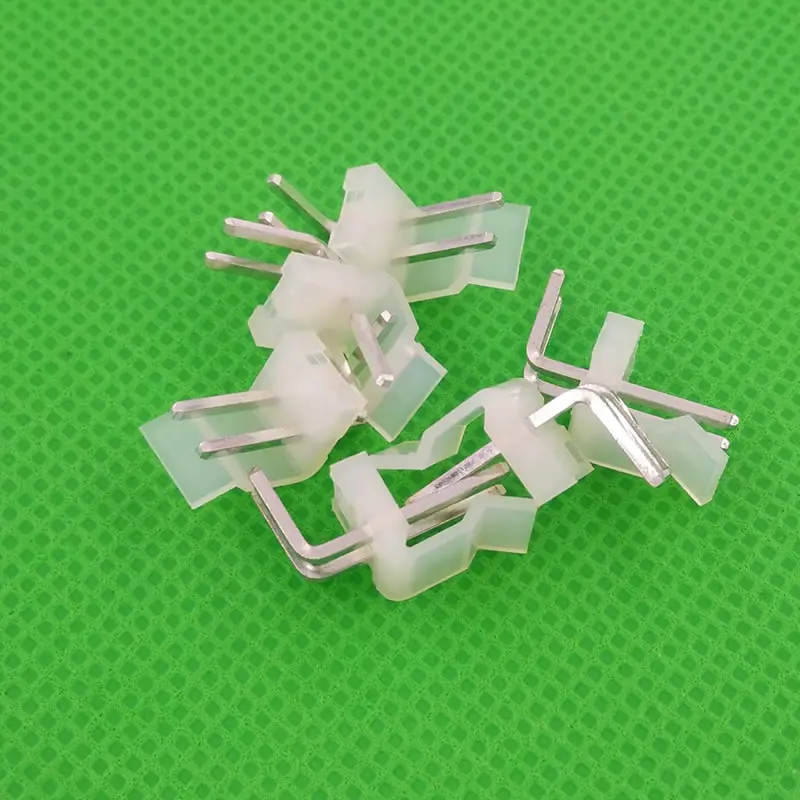 

1000pcs male right angle 3.96mm material CH3.96 2pin 2pins Connectors Leads pin Header CH3.96-AW CH3.96-2AW