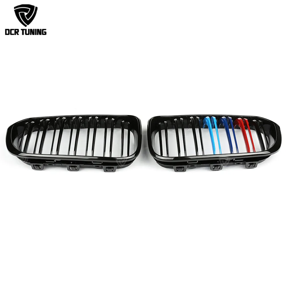 Dual Slats Font grille For BMW 1 Series F20 F21 116i 118i 125i M135i- UP Plastic Front Grille M Look