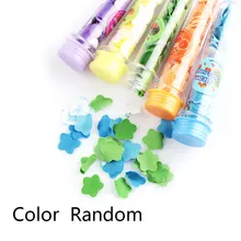 Случайный цвет! 1 шт. портативное дорожное мыло ручной работы с цветами мыло для мытья рук маленькие мыльницы для туризма Эфирное бумажное мыло