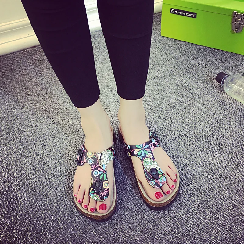 Женские летние тапочки Модные Вьетнамки Zapatos Mujer Дышащие домашние Удобная обувь