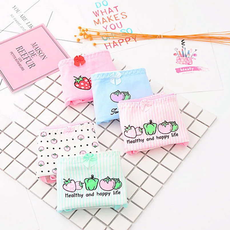 cute fruit girls panties-2