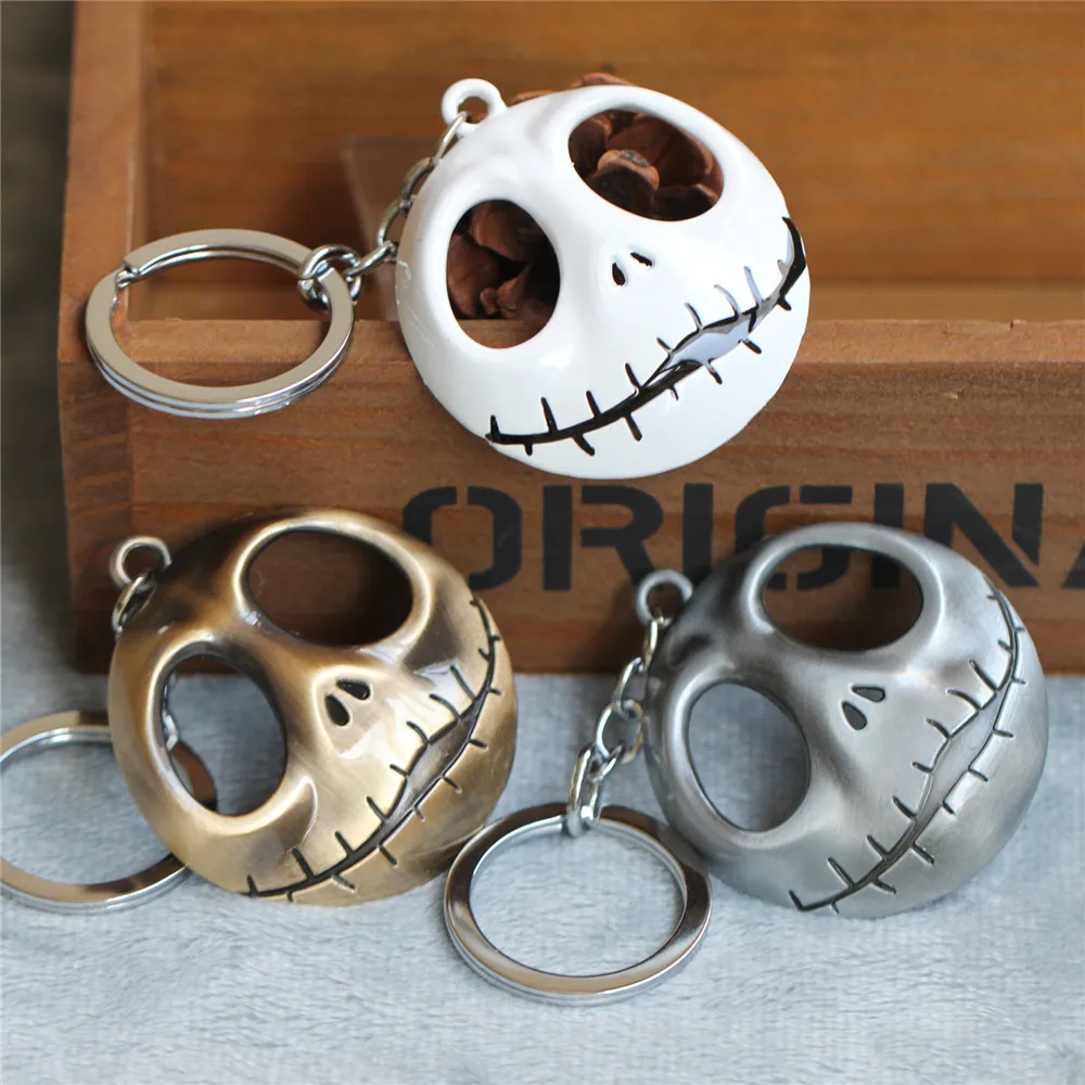 Free shipping Skeleton Jack Keychain Jack key chain Nightmare Before