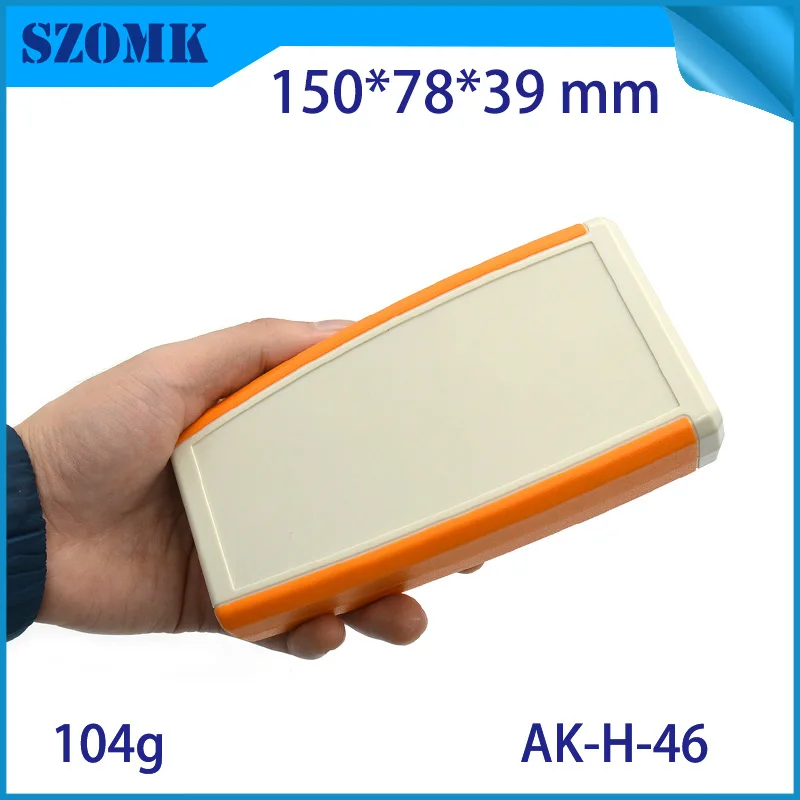 szomk handheld plastic box for electronics project 2x AA plastic enclosure for electronics plastic case custom device box equipment enclosure housing instrument case (2)