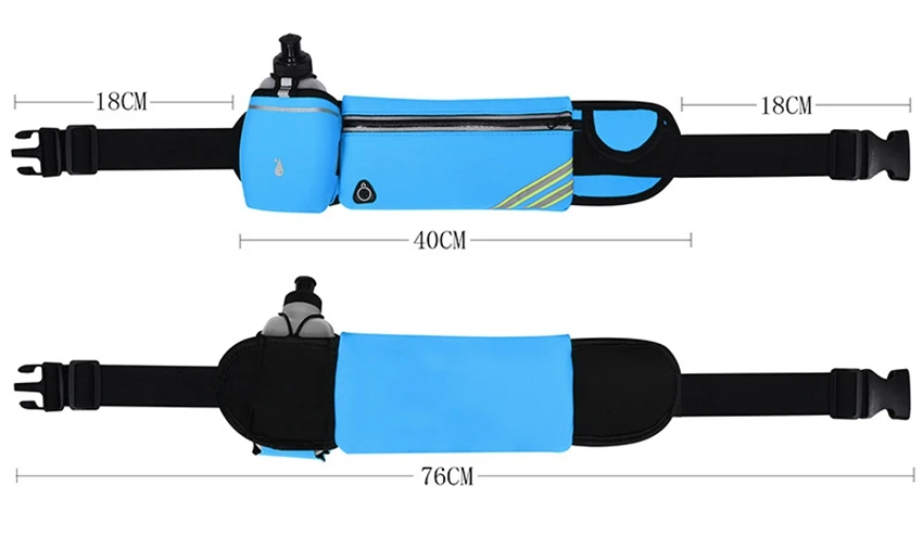 Спортивные кроссовки Поясные сумки с бутылка для воды для бега гидрационный ремень Фитнес Талия пакеты Пеший туризм кемпинг восхождение