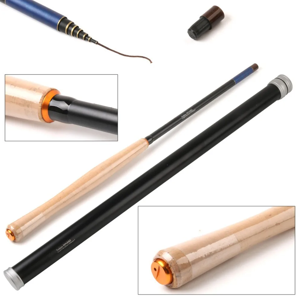 Fly Fishing Rod Nano Japanese Carbon Fiber 12FT 73ACTION 9SEGMENTS
