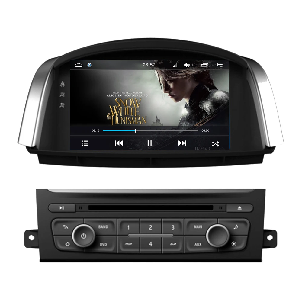 RoverOne Android 8,0 Автомобильная Мультимедийная система для Renault Koleos Радио Стерео DVD gps навигация медиа музыкальный плеер PhoneLink