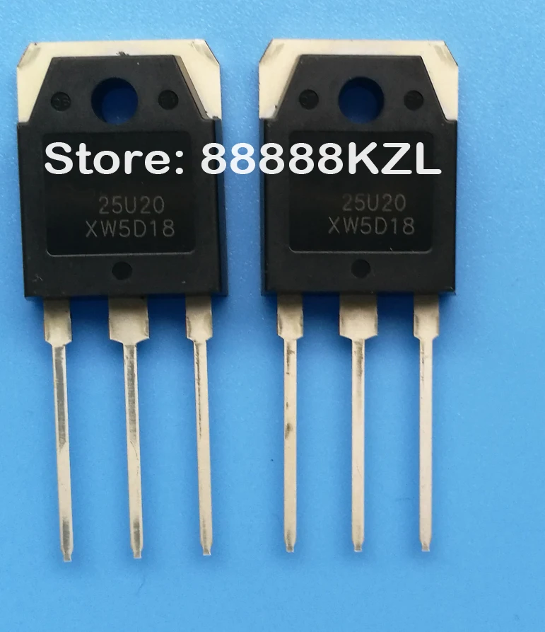 10pcslotSFR25U20PNA25U20TO247Rectifierdioderectifiertubefor