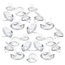 Wett-Outlet Plug Чехлы для мангала(50 упак.) Ultra Clear ребенок доказательство электрические протектор защитный шлем Электрические крышки для розеток