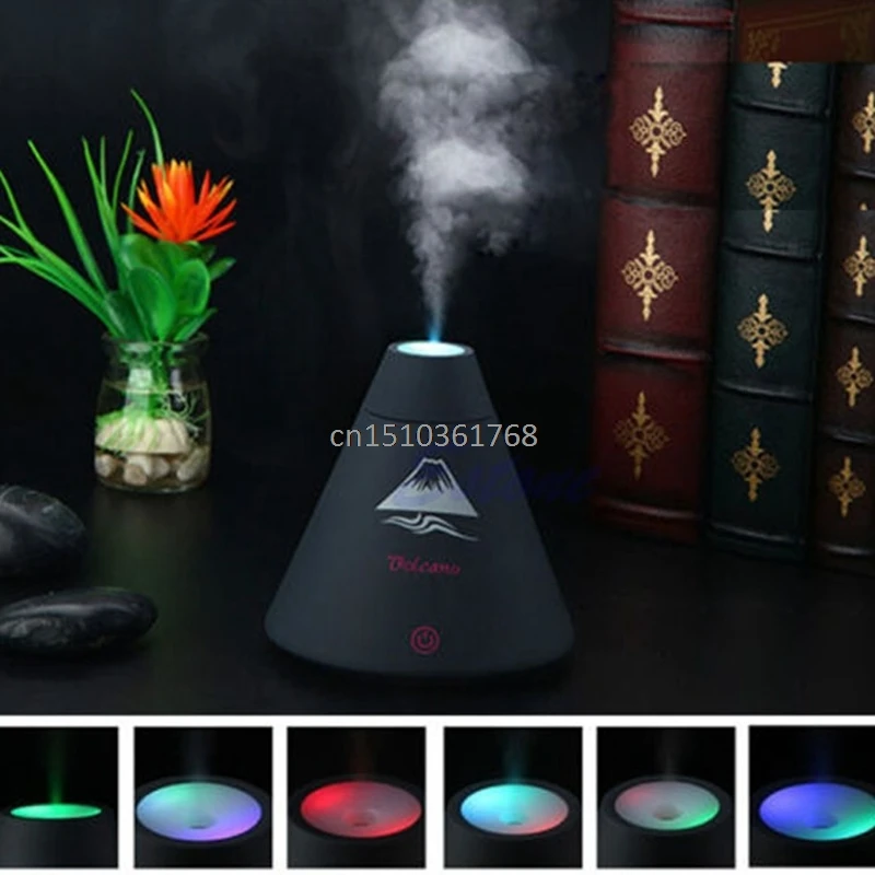 

USB Mini Air Humidifier Aroma Diffuser Mist Maker Portable Nebulizer Home Office #C05#