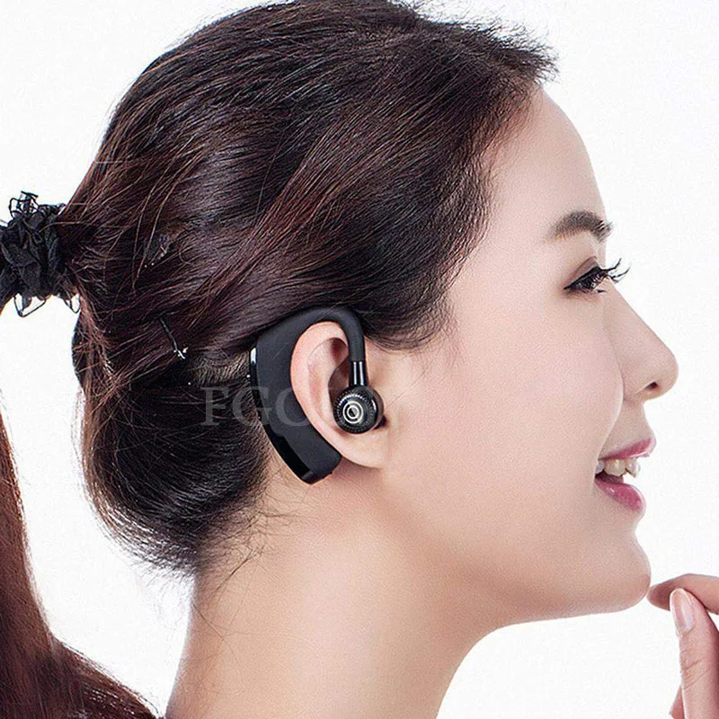 FGCLSY 2019 New V9 Wireless Bluetooth Earphone Stereo Handsfree call Business Headset with Mic For iPhone Samsung