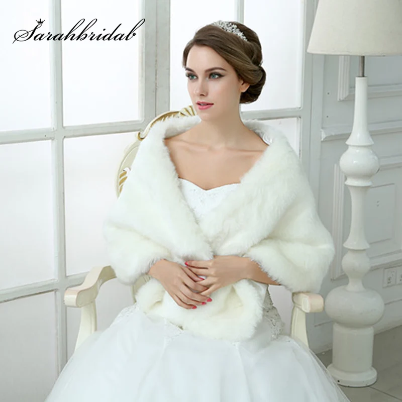 bridal wrap for winter wedding
