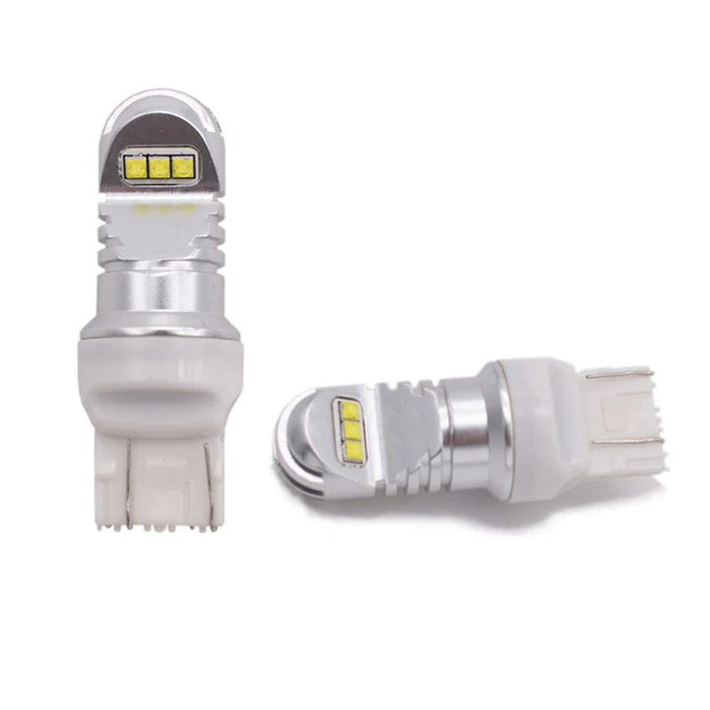 2Pcs T20 7440 W21W 7443 W215W 6SMD LED Bulbs Cr-ee Led Chip Car lamp Tail Light Brake Turn Signal Light (3)