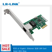 LR-LINK 9202CT PCI Express PCI-E Network Card 1000Mbps Gigabit Ethernet Card 10/100/1000M RJ-45 LAN Adapter For PC Intel I211 LR-LINK 9202CT PCI Express PCI-E Network Card 1000Mbps Gigabit Ethernet Card 10/100/1000M RJ-45 LAN Adapter For PC Intel I211