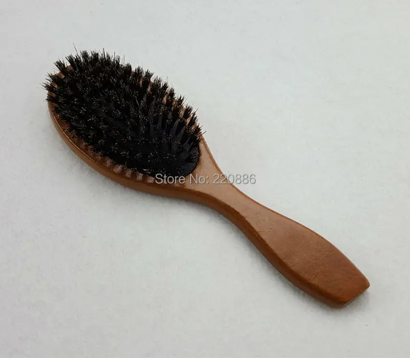 

Boar Bristle Mix Nylon Hair Brush Wooden Hair Brushes Paddle Hair Brush Hair Extension Brush GIC-HB533 (1 piece) Free Shipping