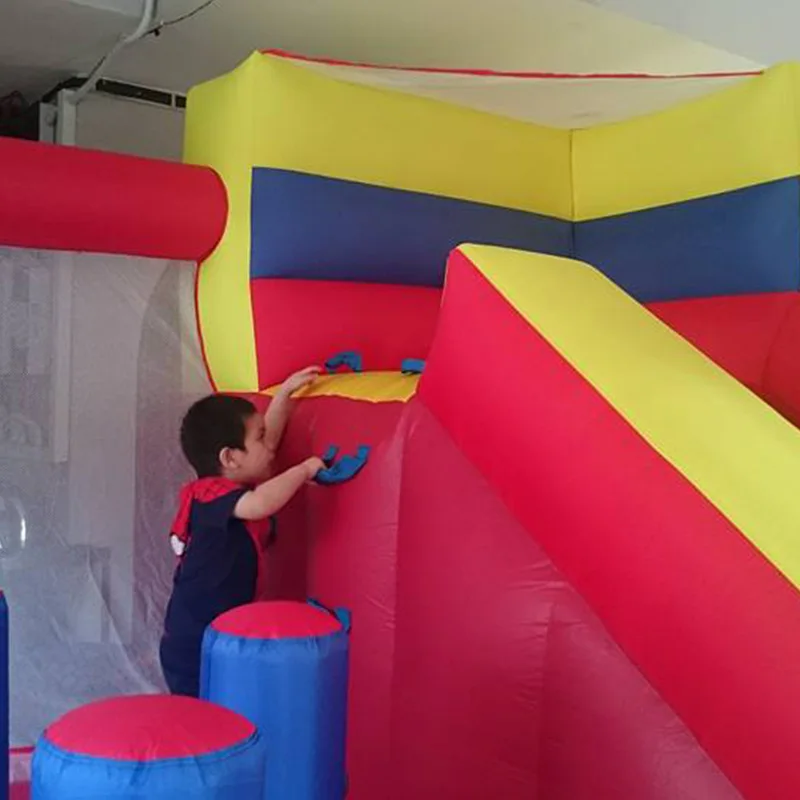 Inflatable Trampline Bouncy Castle Jumping House With Blower Inflatable Bouncer Castle Kids Courtyard Inflatable Games PlayHouse 4