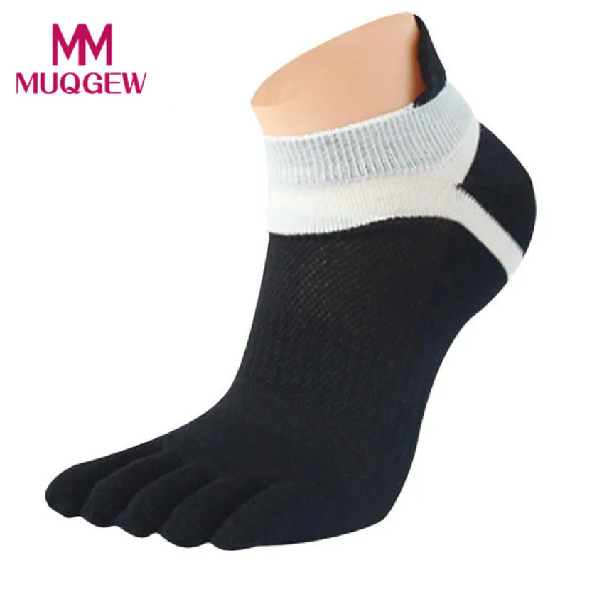 

New Designed 1 Pair Men Mesh Meias Five Finger Toe Socks Cotton Polyester Spring Funny Socks calcetines hombre 2018 CJD129