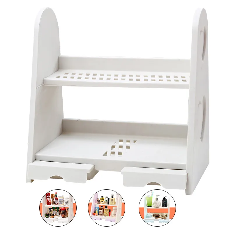 

Household Decor Cosmetic Stationery Storage Racks Book Magazine Storage Shelf Desktop Decor Jewellery Case Storage Drawer