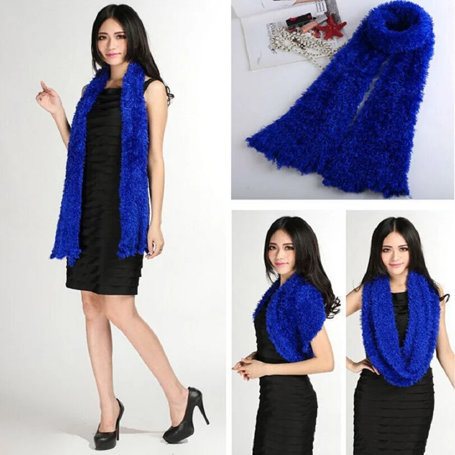 Hot Fashion charcoal fiber Soft magic scarf magic woolly scarf shawl qiu dong