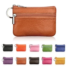 2018 New Women Genuine Leather Coin font b Purse b font Female font b Wallets b