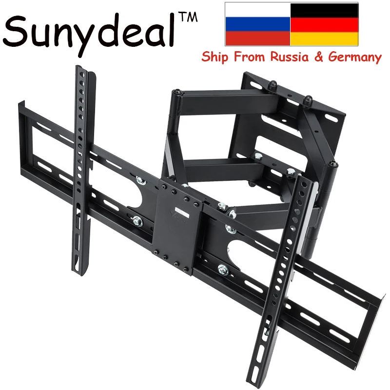 

Articulating Monitor Bracket TV Wall Mount Bracket 30" 65'' 70'' Tilt Swivel Monitor Vesa 400*400 500*400 600*400mm TV Holder