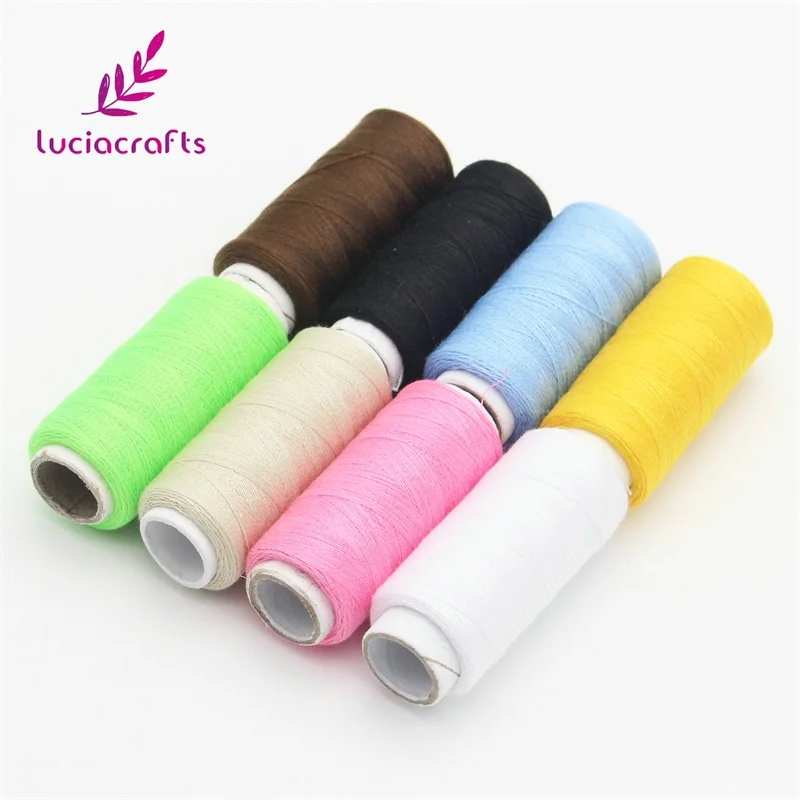 

Lucia crafts 1roll 5.5*3.2cm Polyester Sewing Threads Set Strong And Durable Sewing Threads Embroidery Hand DIY W0806