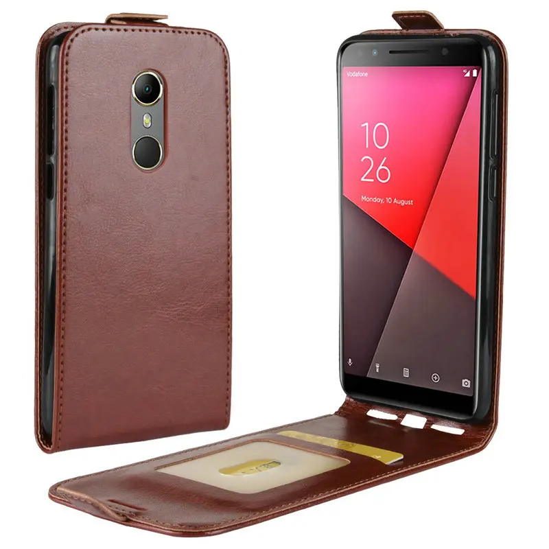 Ретро Кожаный Чехол Для Vodafone Smart N9 VFD-720 для Lite кошелек Флип Кожаные чехлы coque fundas