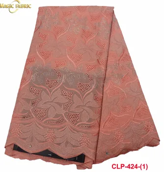 

2018 swiss voile lace dry lace white cotton embroidery high quality african lace with stones for men kids clothes CLP-424