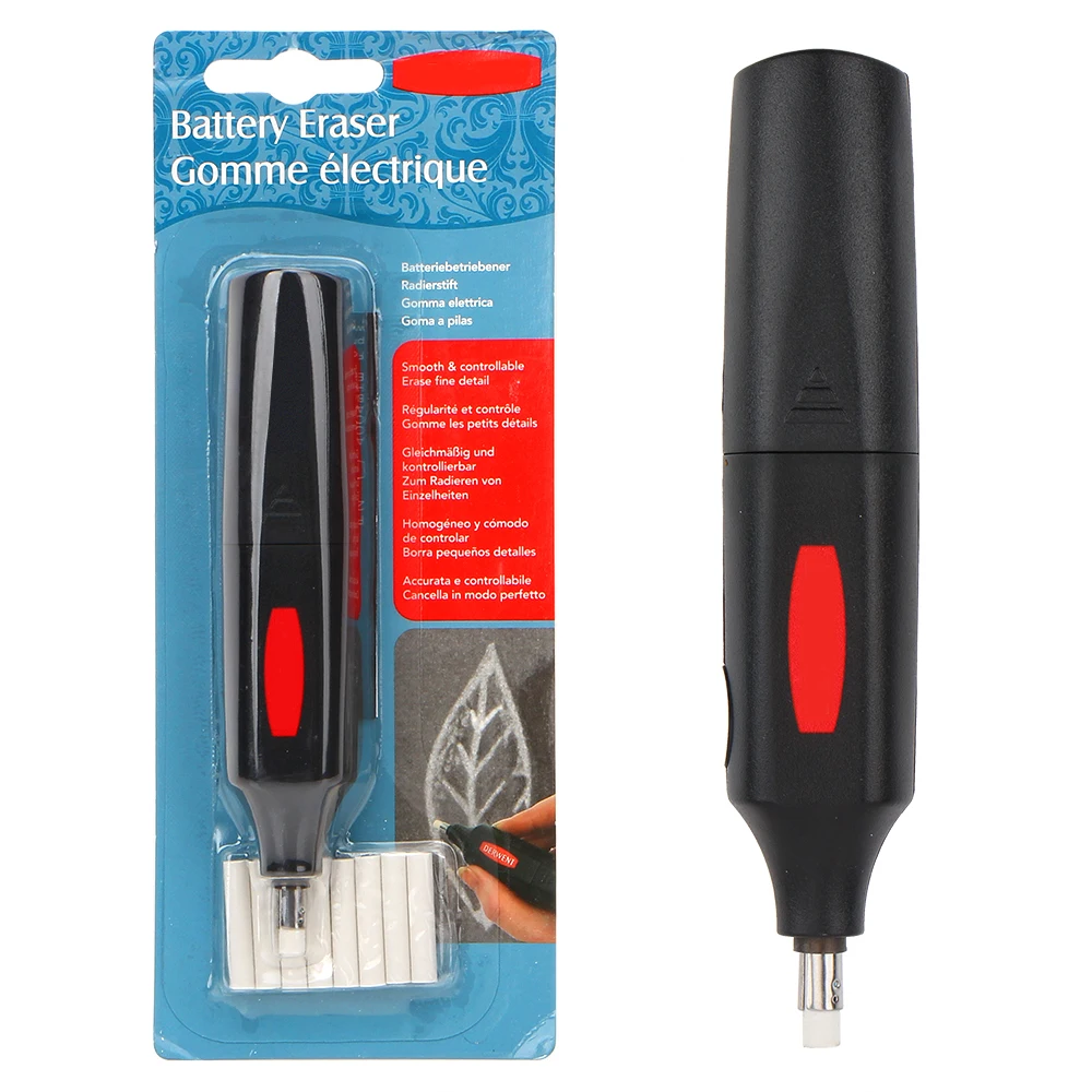 

Automatic battery operated eraser/electric eraser,with 8 replacement eraser enclosed