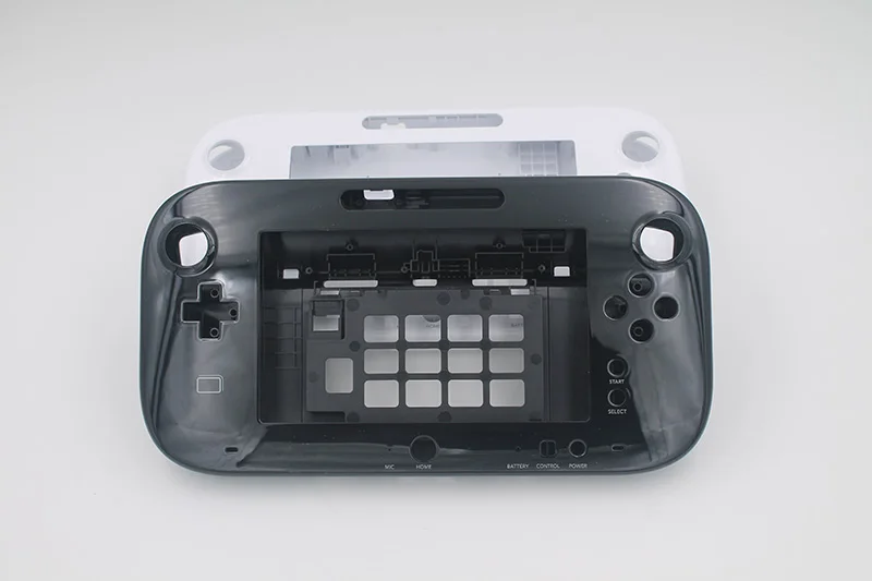 Оригинальный Новый чехол для wii WIIU черный белый лицевая панель|housing shell|housing casewiiu