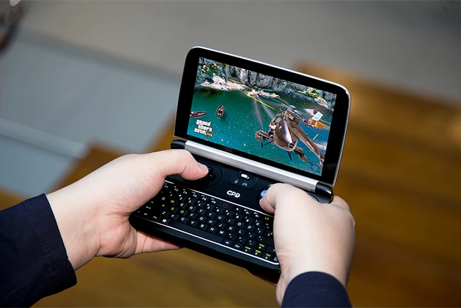 Карманный ноутбук мини ПК Windows 10 домашний GPD WIN 2 WIN2 6 дюймов Портативный игровой ноутбук Intel Core m3-7Y30 8 Гб ram 256 SSD